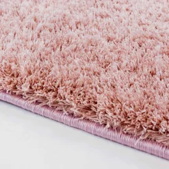 Round Rugs - Soft Shine (pink) -Viscose Rugs Shop softshine 2236 pink kettel.jpg