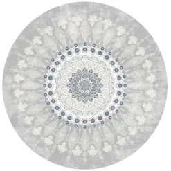 Round Rug - Sandrigo (grey/white)