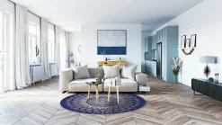 Round Rug - Sandrigo (blue/beige) 9 Round Rug - Sandrigo (blue/beige) -Viscose Rugs Shop time4a.png