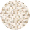 Round Rug - Trapani (beige/white) -Viscose Rugs Shop trapanirund.png