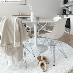 Round Rugs - Trim (white) -Viscose Rugs Shop trim vit rund.jpg