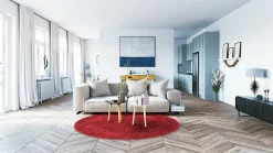 Round Rug - Valenza (red) -Viscose Rugs Shop valenza3runda.png