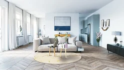 Round Rug - Vieste (beige/gold) -Viscose Rugs Shop viesterunda.png