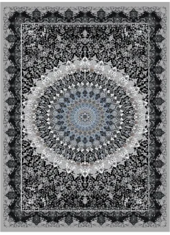 Wilton Rug - Yelda (black/multi)